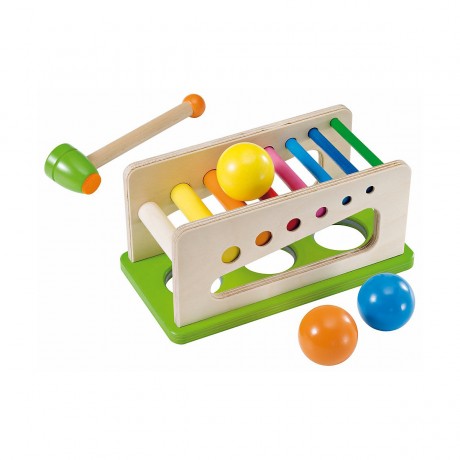 Selecta Motorikspielzeug Battino (mit leiser Hammerseite) Игрушка для моторики Battino (с мягким молоточком)