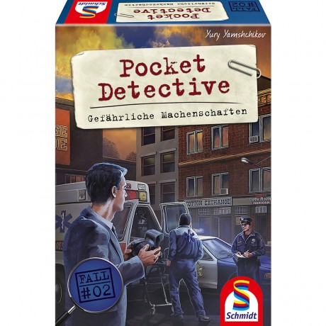 Schmidt Spiele Pocket Detective –  Gefahrliche Machenschaften Карманный детектив