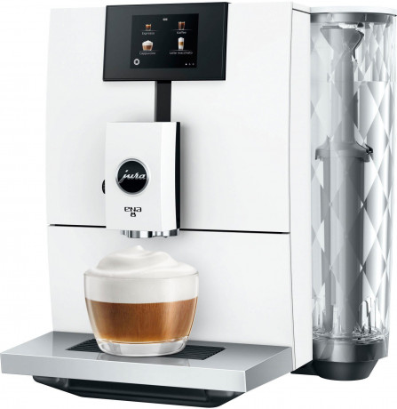JURA JURA Kaffeevollautomat 15491 ENA 8 Full Nordic White (EC)  Полностью автоматическая кофемашина JURA 15491 ENA 8 Full Nordic White (EC)