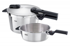 Fissler Fissler Schnellkochtopf Set 2-tlg. VITAQUICK silber Набор скороварок Fissler, 2 предмета. ВИТАКИК