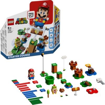 LEGO LEGO Super Mario Bundle: Starterset 71360 Abenteuer mit Mario Starterset + Erweiterungsset 71368 Toads Schatzsuche Набор LEGO Super Mario: стартовый набор 71360 «Приключения с Марио», стартовый набор + дополнительный набор 71368 «Охота за сокровищами