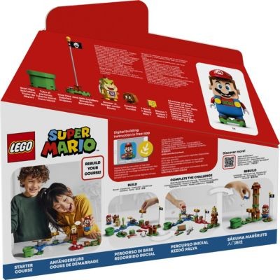 LEGO LEGO Super Mario Bundle: Starterset 71360 Abenteuer mit Mario Starterset + Erweiterungsset 71368 Toads Schatzsuche Набор LEGO Super Mario: стартовый набор 71360 «Приключения с Марио», стартовый набор + дополнительный набор 71368 «Охота за сокровищами