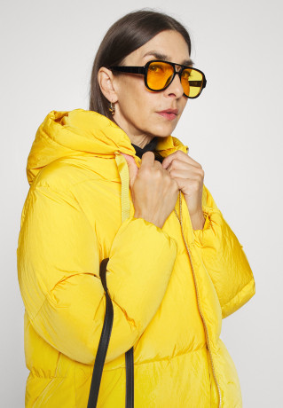 Tommy Hilfiger PUFFER COAT Down coat countryside yellow ПУФЕРНОЕ ПАЛЬТО Пуховик сельский желтый