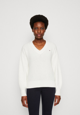Tommy Hilfiger SWEATER Jumper ecru СВИТЕРА Джемперы экрю