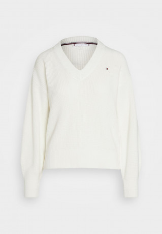 Tommy Hilfiger SWEATER Jumper ecru СВИТЕРА Джемперы экрю