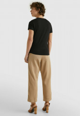 Tommy Hilfiger 1985 C NK SS Basic T-shirt black 1985 C NK SS — базовая футболка черный