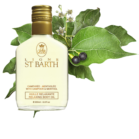 Ligne St Barth CORPS & BAIN Kampfer und Menthol Ol Многофункциональное масло для тела 5в1 с камфорой и ментолом, 125 мл