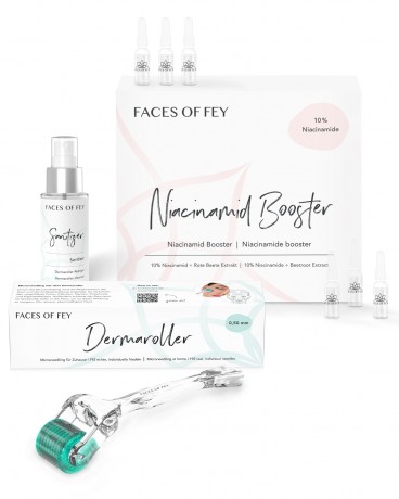 FACES OF FEY Microneedlingset Basic Niacinamid 0,50mm Набор для микронидлинга Basic Niacinamide 0,50 мм