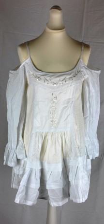 Floryday Блузка размер M, цвет белый