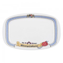 Seltmann Weiden Seltmann Weiden Compact Bayern Platte oval 'Brotzeitplatte' 33 cm Seltmann Weiden Compact Bavaria Блюдо овальное "Brotzeitplatte" 33 см
