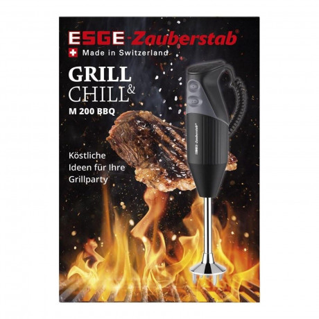Unold Unold Stabmixer ESGE-Zauberstab M 200 BBQ Stabmixer schwarz Ручной блендер Unold ESGE-Zauberstab M 200 BBQ ручной миксер черный