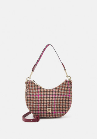 Tommy Hilfiger LIFE SHOULDER BAG CHECK Handbag beige LIFE SHOULDER BAG CHECK Сумка бежевый