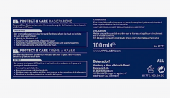 NIVEA MEN Rasiercreme Protect &amp; Care, 100 ml Крем для бритья Protect &amp; Care, 100 мл