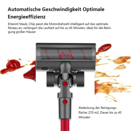 Sintech Sintech Akku-Stielstaubsauger Akku Staubsauger 4 in 1 Staubsauger Kabellos, 27000Pa, mit Ladegerat  Sintech аккумуляторный пылесос, беспроводной пылесос, пылесос 4 в 1, беспроводной, 27000Па, с зарядным устройством