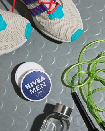 NIVEA MEN Creme, 75 ml, Нивеа Мужской крем для лица тела и рук, витамин E, быстрое впитывание, 75 мл