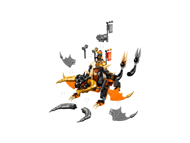 Lego Coles Erddrache EVO Земляной дракон Коула EVO