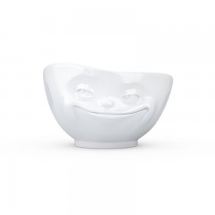 Fiftyeight Products TV Tassen Schale gross weiss grinsend 1,0 L Миска для телевизора большая белая ухмылка 1,0 л