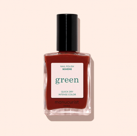 Manucurist Green Nagellack Boheme, 15ml, Лак для ногтей Boheme (Франция), стойкое покрытие без сколов, безопасная растительная формула 9 Free, 15мл