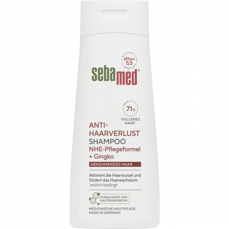 SEBAMED Anti-Haarverlust Shampoo, 200 ml, Себамед Шампунь против выпадения волос, кофеин, укрепление корней, 200 мл