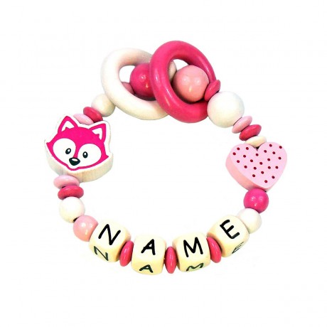 elefantasie Greifling Fuchs personalisiert mit Namen Игрушка-схватка лиса персонализирована с именем