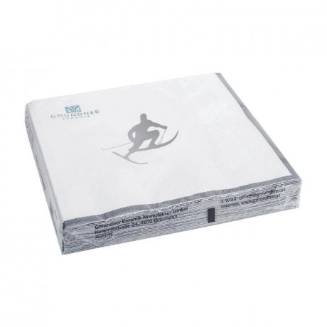 Gmundner Keramik Gmundner Keramik Toni Grau Servietten Lunch 33x33 cm 20 Stuck Gmundner керамические салфетки Toni Grau обеденные 33x33 см 20 шт.