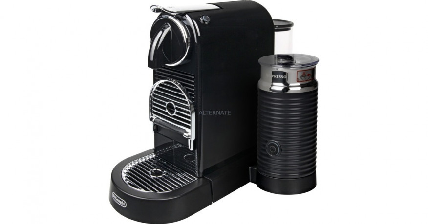 DeLonghi DeLonghi Nespresso Citiz EN 267.BAE, Kapselmaschine schwarz/silber  schwarz, silber DeLonghi Nespresso Citiz EN 267.BAE, капсульная машина черный/серебристый