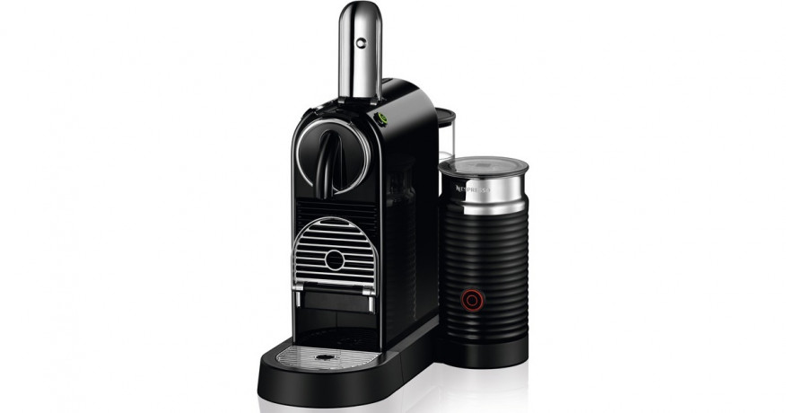 DeLonghi DeLonghi Nespresso Citiz EN 267.BAE, Kapselmaschine schwarz/silber  schwarz, silber DeLonghi Nespresso Citiz EN 267.BAE, капсульная машина черный/серебристый