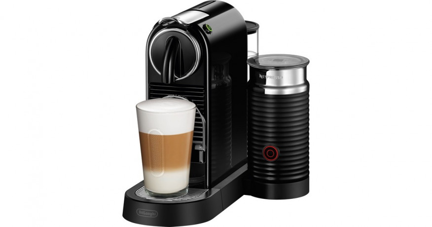 DeLonghi DeLonghi Nespresso Citiz EN 267.BAE, Kapselmaschine schwarz/silber  schwarz, silber DeLonghi Nespresso Citiz EN 267.BAE, капсульная машина черный/серебристый