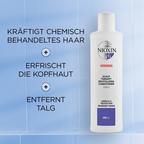 Nioxin Chemically Treated Hair Progressed Thinning Scalp Therapy Revitalising Conditioner Химически обработанные волосы Progressive Thinning Scalp Therapy Восстанавливающий кондиционер