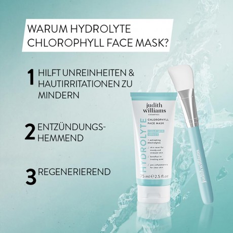 Judith Williams Feuchtigkeitsspendende Gesichtsmaske mit Pinsel  Увлажняющая маска для лица с кистью