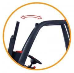 BIG Linde Forklift Tretgabelstapler Педальный вилочный погрузчик Linde Forklift