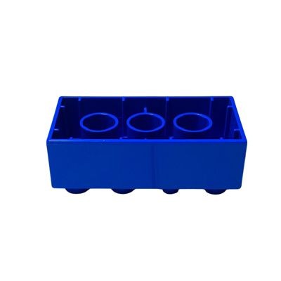 LEGO LEGO Duplo 2x4 Steine Blau - 50 Stuck - Grundbausteine 3011 NEU LEGO Duplo 2x4 кирпичи синие - 50 штук - основные строительные блоки 3011 НОВИНКА