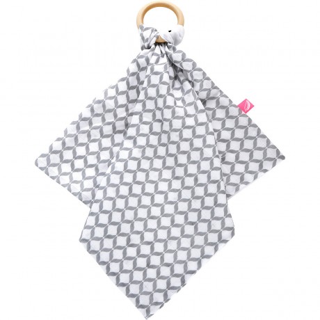 Motherhood Schmusetuch mit Beissring aus Holz Одеяло с деревянным кольцом для прорезывания зубов