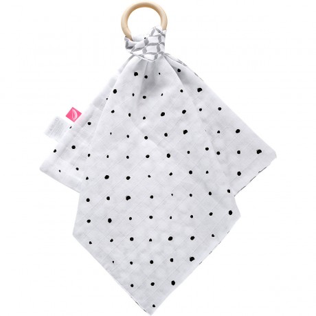 Motherhood Schmusetuch mit Beissring aus Holz Одеяло с деревянным кольцом для прорезывания зубов