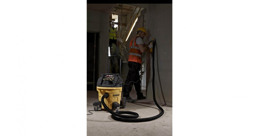 DEWALT DEWALT Nass-/Trockens. DWV 902M KIT, Nass-/Trockensauger gelb/schwarz gelb/schwarz DEWALT влажный/сухой. DWV 902M KIT, пылесос для сухой и влажной уборки желтый/черный