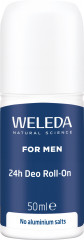 WELEDA FOR MEN Deo Roll-on 24h, 50 ml, Мужской шариковый дезодорант 24 часа без солей алюминия, с древесным ароматом, 50 мл