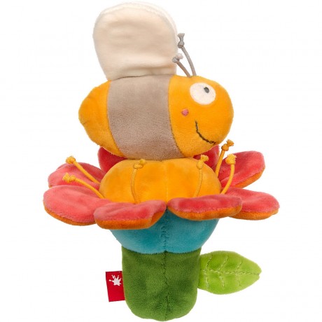 sigikid Rassel Blume  Biene погремушка цветочная пчела