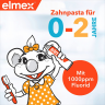 elmex Zahnpasta Baby, 0-2 Jahren, 50 ml, Детская зубная паста Baby для первых зубов с фторидом, 0–2 года, 50 мл