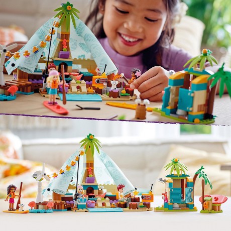LEGO Friends 41700 Glamping am Strand ЛЕГО Кэмпинг на пляже