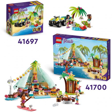 LEGO Friends 41700 Glamping am Strand ЛЕГО Кэмпинг на пляже