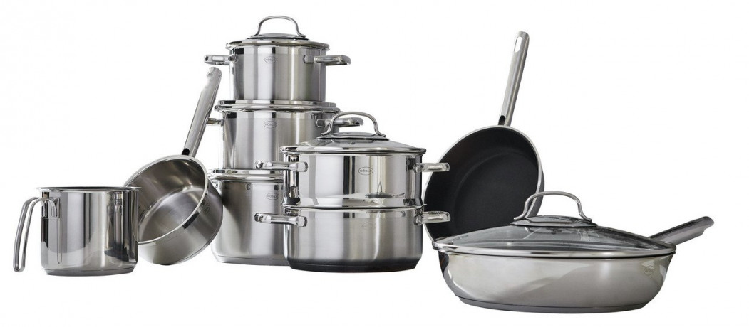 R\u00f6sle R\u00f6sle Topfset 10-tlg. ELEGANCE edelstahl Набор кастрюль R&amp;u00f6 10 шт. ЭЛЕГАНТНОСТЬ