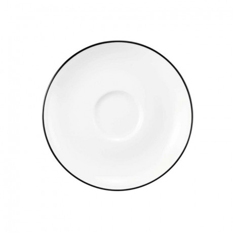 Seltmann Weiden Seltmann Weiden Modern Life Black Line Espressoobertasse 0,09 L mit Untertasse 2-tlg. Чашка для эспрессо Seltmann Weiden Modern Life Black Line 0,09 л с блюдцем, 2 шт.