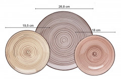 Van Well Van Well Kombiservice 24-tlg. Royal multicolour Комбинированный сервиз Van Well 24 шт. Королевский