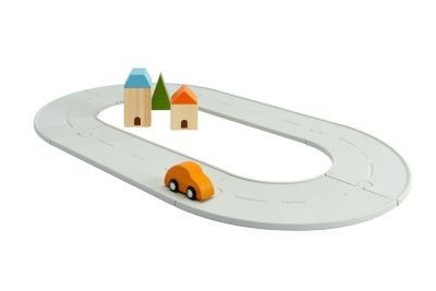 PLANTOYS Planworld Strassen und Schienen Set klein Autospielesets Planworld Roads and Rails Set Маленькие игровые наборы с машинками