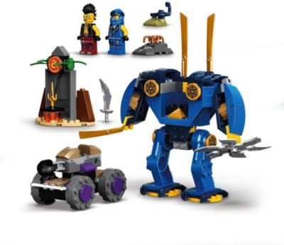 LEGO LEGO NINJAGO 71740 Jays Elektro-Mech LEGO NINJAGO 71740 Электромеханический робот Джея