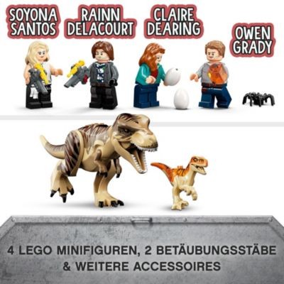 LEGO LEGO Jurassic World 76948 T. Rex Atrociraptor: Dinosaurier-Ausbruch LEGO Jurassic World 76948 T. Rex Atrociraptor: Побег динозавра