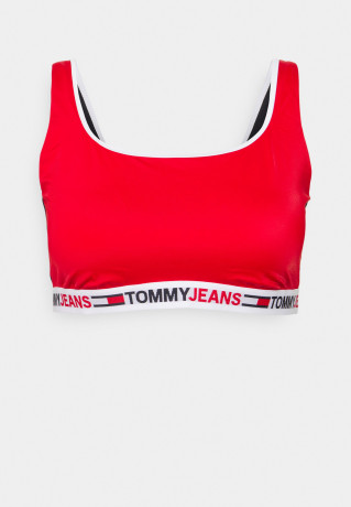 Tommy Hilfiger BRALETTE CURVE Bikini top primary red BRALETTE CURVE Верх бикини первичный красный