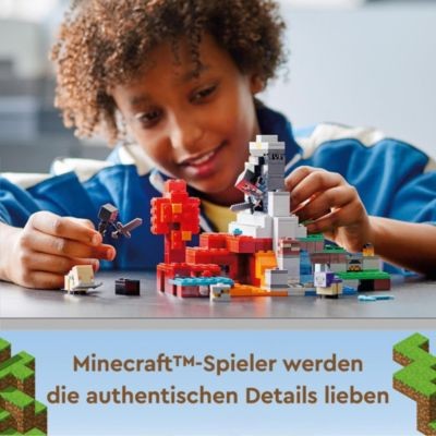 LEGO LEGO Minecraft 21172 Das zerstorte Portal LEGO Minecraft 21172 Сломанный портал