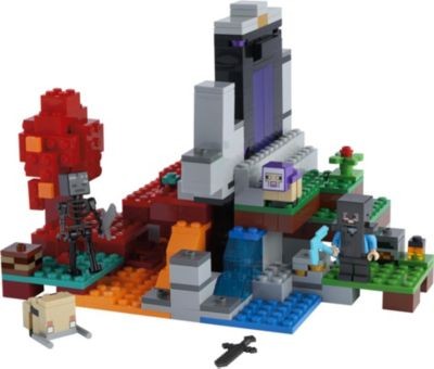 LEGO LEGO Minecraft 21172 Das zerstorte Portal LEGO Minecraft 21172 Сломанный портал