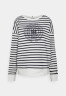 Tommy Hilfiger CIRCLE OPEN NECK Sweatshirt breton/ecrudesert sky CIRCLE OPEN NECK толстовка бретонское/экрюдесертское небо